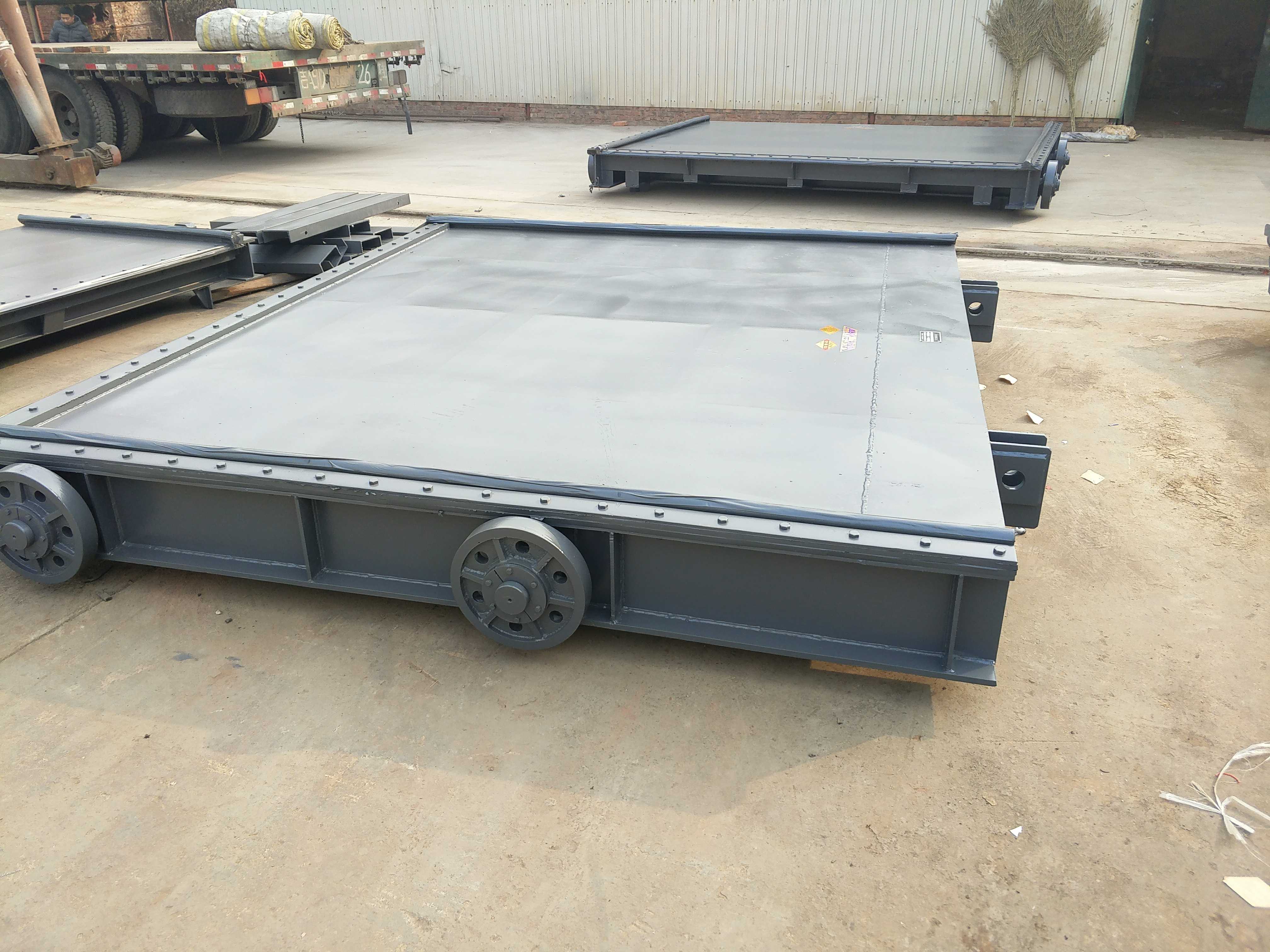 应用于河道治理的钢制闸门实景