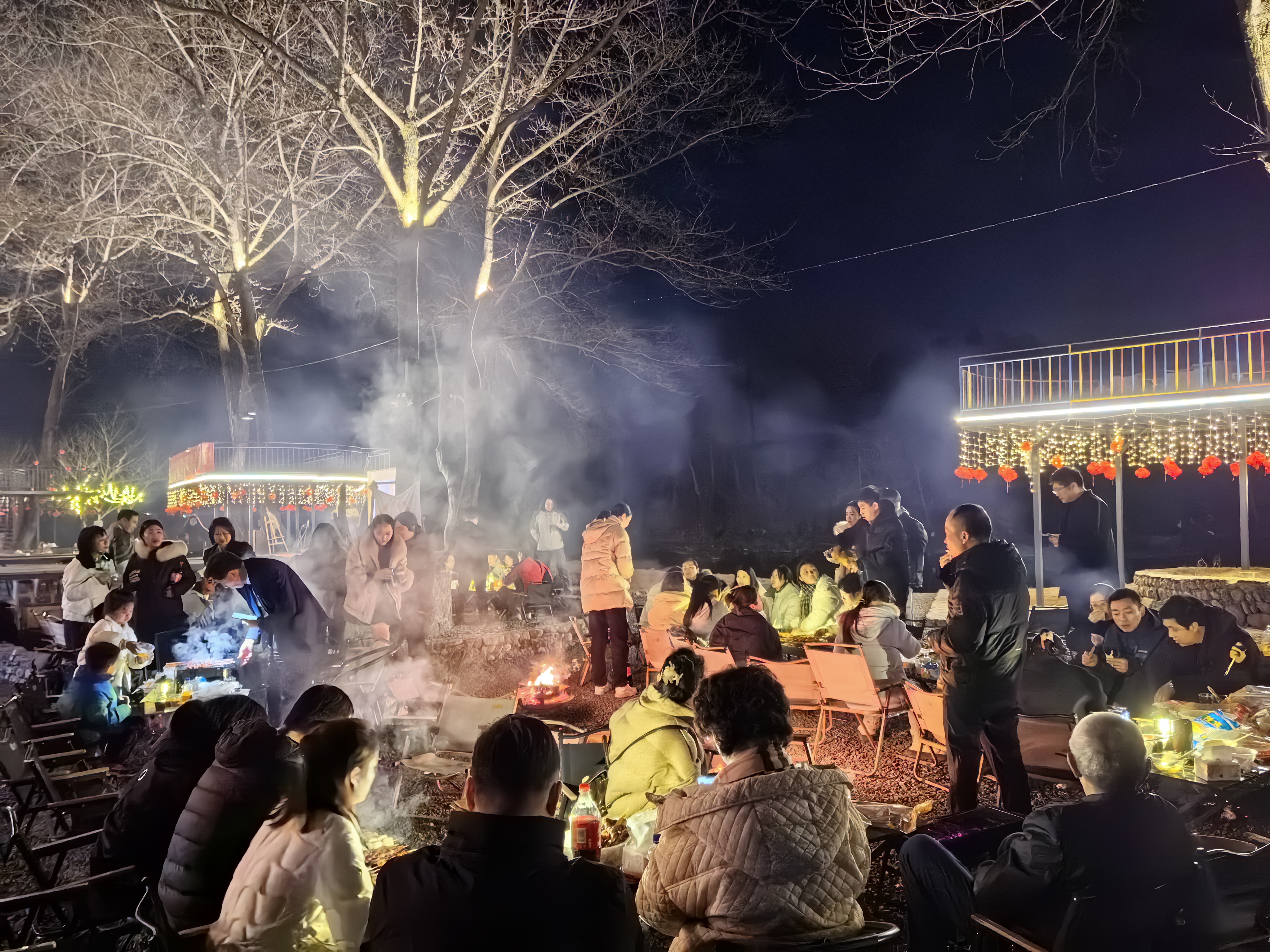 自然中的团建设施