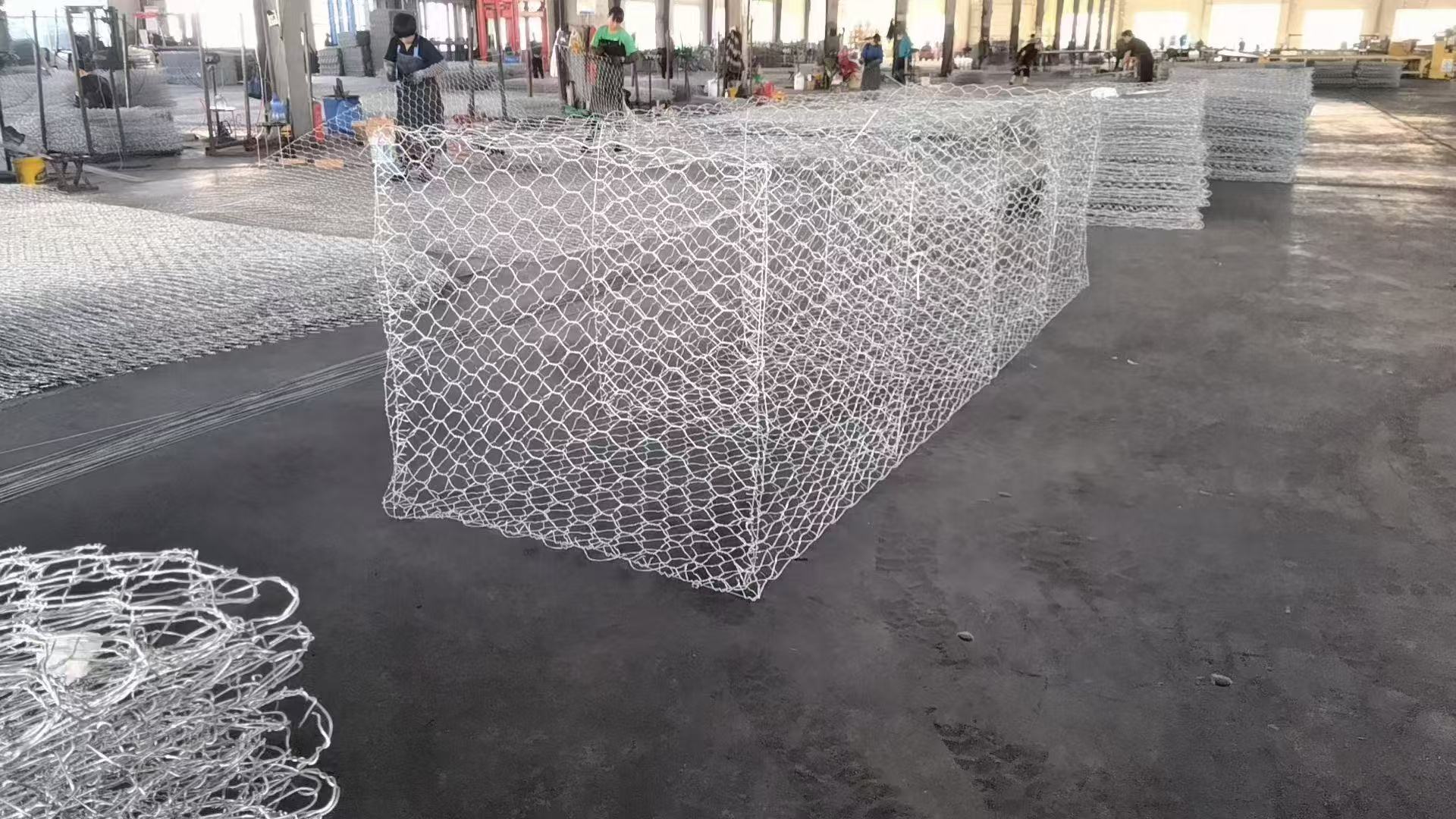 六角石笼生产车间