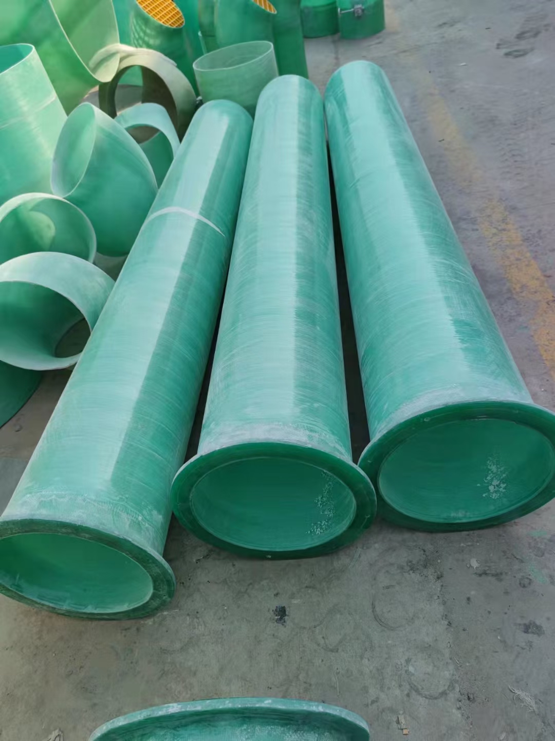 玻璃钢通风管道成品展示