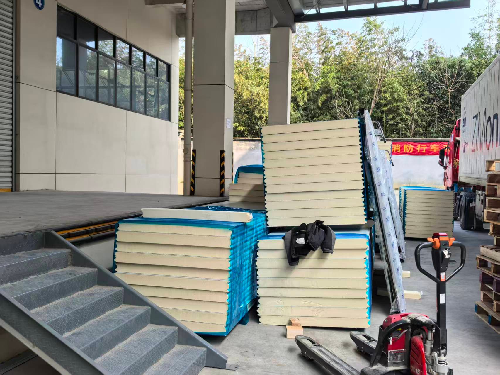 冷库内部实景展示