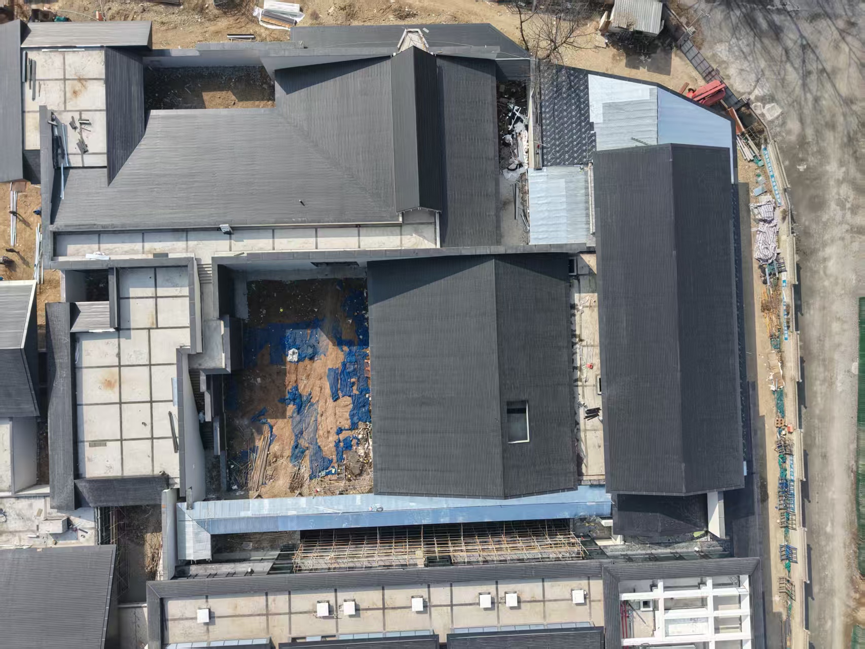 竖葺瓦安装效果展示