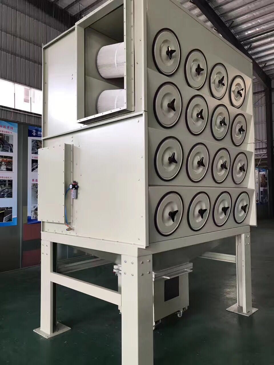 粉尘处理设备车间应用示意图